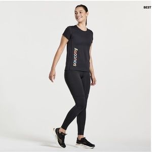 Saucony Women’s Fortify Tight - workout leggings- size L